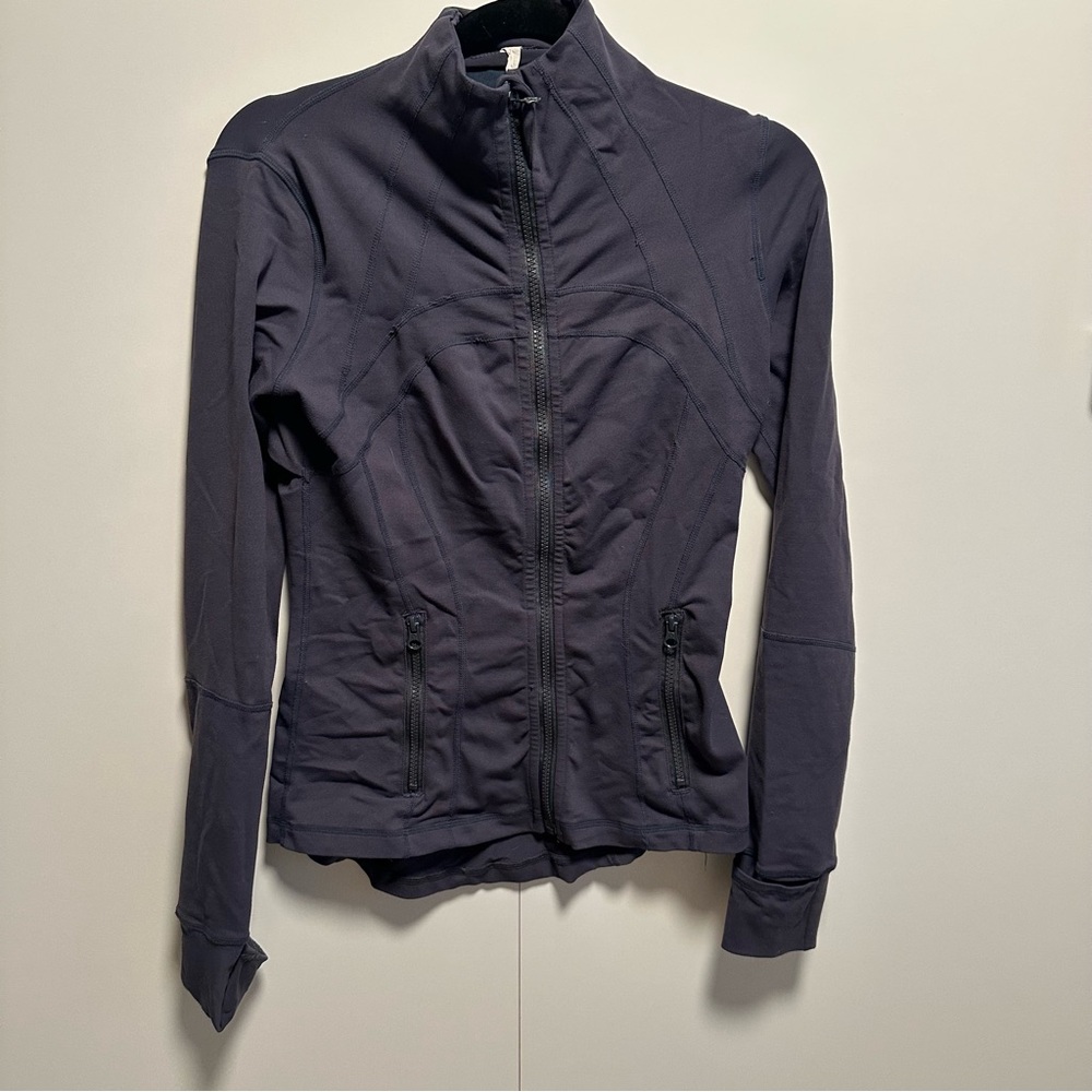 Lululemon Size 8 Swiftly Zip Up Jacket long sleeve running yoga training
